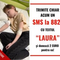 UPDATE 15.01.2026 – Acum se poate dona pentru Laura Mihailov si prin SMS